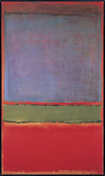 Марк Ротко - №6 'Фиолетовый, зеленый и красный' 1951